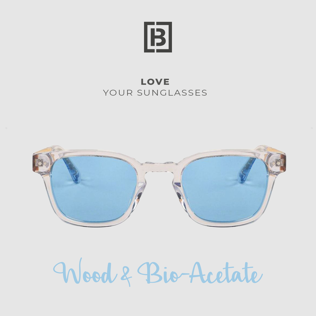 The Benefits of Bio-Acetate and Natural Wood in Sunglasses